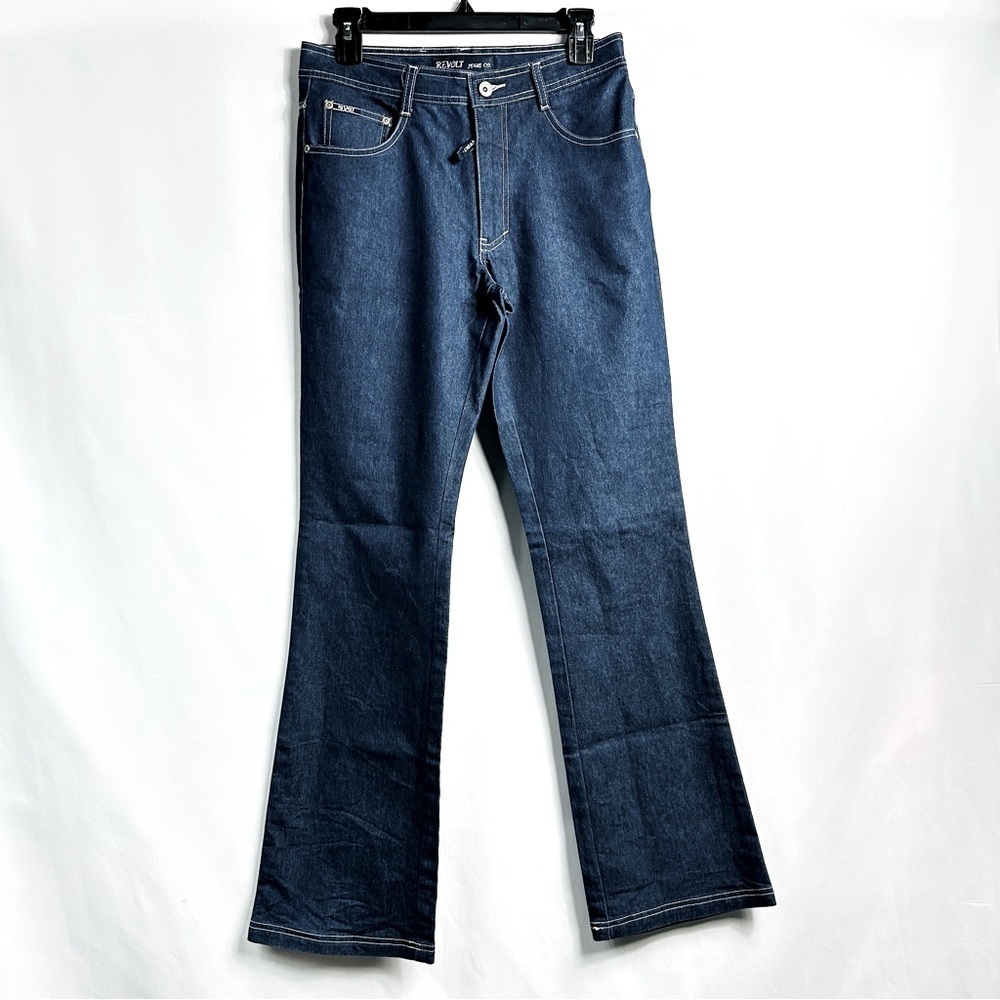 Revolt Jean Co. Size 11/12 Blue Denim Bootcut Jeans